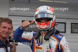 Race 1, Luca Ghiotto (ITA) Trident, race winner 25.07.2015. GP3 Series, Rd 4, Budapest, Hungary, Saturday.