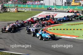 Race 2, Start of the race 06.09.2015. GP3 Series, Rd 6, Monza, Italy, Sunday.