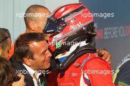 Race 1,  3rd position Kevin Ceccon (ITA) Arden International 05.09.2015. GP3 Series, Rd 6, Monza, Italy, Saturday.