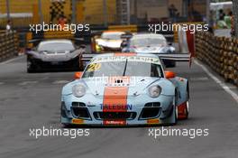 Dylan Derdaele (BEL) Gulf Racing JP Porsche 997 GT3R 21.11.2015. FIA GT Worldcup, Macau, China