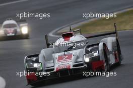 Marcel Fassler (SUI) / Andre Lotterer (GER) / Benoit Treluyer (FRA) #07 Audi Sport Team Joest Audi R18 e-tron quattro Hybrid. 29-31.05.2015. Le Mans 24 Hours Test Day, Le Mans, France.