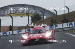 Harry Tincknell (GBR) / Michael Krumm (GER) / Chris Buncombe (GBR) #22 Nissan Motorsports Nissan GT-R LM Nismo - Hybrid. 29-31.05.2015. Le Mans 24 Hours Test Day, Le Mans, France.