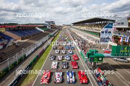The 2015 line up. 29-31.05.2015. Le Mans 24 Hours Test Day, Le Mans, France.