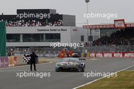 2nd GT AM, Patrick Dempsey, Patrick Long, Marco Seefried #77 Dempsey Proton Competition Porsche 911 RSR 14.06.2015. Le Mans 24 Hour, Race, Le Mans, France.