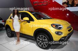 Fiat 500 12-13.01.2015. North American International Auto Show, Detroit, USA. www.xpbimages.com, EMail: requests@xpbimages.com - copy of publication required for printed pictures. Every used picture is fee-liable. © Copyright: Photo4 / XPB Images