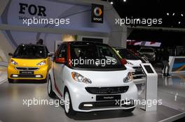 Smart 12-13.01.2015. North American International Auto Show, Detroit, USA. www.xpbimages.com, EMail: requests@xpbimages.com - copy of publication required for printed pictures. Every used picture is fee-liable. © Copyright: Photo4 / XPB Images