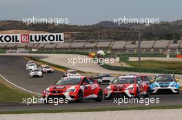 03.05.2015 - Race 2, Sergey Afanasyev (RUS) SEAT Le&#xf3;n, Team Craft-Bamboo LUKOIL 02-03.05.2015 TCR International Series, Valencia, Spain