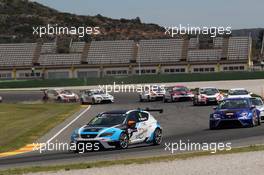 03.05.2015 - Race 1, Michel Nykj&#xe6;r (DEN) SEAT Le&#xf3;n, Target Competition 02-03.05.2015 TCR International Series, Valencia, Spain