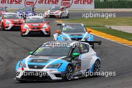 03.05.2015 - Race 2, Stefano Comini (SUI) SEAT Le&#xf3;n, Target Competition 02-03.05.2015 TCR International Series, Valencia, Spain