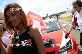 03.05.2015 - Race 2, Grid Girl 02-03.05.2015 TCR International Series, Valencia, Spain