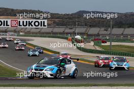 03.05.2015 - Race 2, Stefano Comini (SUI) SEAT Le&#xf3;n, Target Competition 02-03.05.2015 TCR International Series, Valencia, Spain