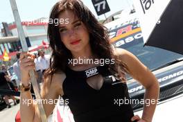 Race 2, Grid Girl 10.05.2015. TCR International Series, Rd 4, Portimao, Portugal Sunday.