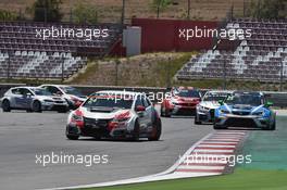 Race 2, Kevin Gleason (USA) Honda Civic TCR, West Coast Racing 10.05.2015. TCR International Series, Rd 4, Portimao, Portugal Sunday.