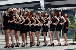 Grid Girls 19-21.06.2015. TCR International Series, Rd 7, Sochi, Russia.