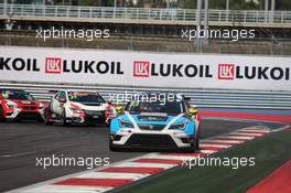 Race2,  Andrea Belicchi (ITA) SEAT Leon, Target Competition 19-21.06.2015. TCR International Series, Rd 7, Sochi, Russia.