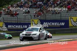 12.07.2015 - Race 2, Lorenzo Veglia (ITA) SEAT LeÃƒÂ³n, Liqui Moly Team Engstler 11-12.07.2015 TCR International Series, Red Bull Ring, Salzburg, Austria