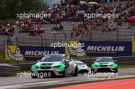 12.07.2015 - Race 2, Michela Cerruti (ITA) SEAT LeÃƒÂ³n, Target Competition 11-12.07.2015 TCR International Series, Red Bull Ring, Salzburg, Austria