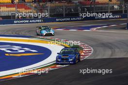 Race2, Luca Rangoni (ITA) Subaru WRX TCR, Top Run Motorsport 20.09.2015. TCR International Series, Rd 9, Marina Bay Street Circuit, Singapore, Sunday.