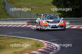 Christopher Brück, Marc Gindorf, Frank Kräling, Frikadelli Racing Team, Porsche 911 GT3 Cup America 20.06.2015. VLN ADAC ACAS H&R-Cup, Round 3, Nurburgring, Germany.