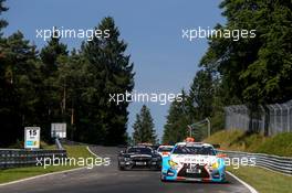 Dominik Farnbacher, Mario Farnbacher, Team FBR, Lexus RC-F GT3 01.08.2015 - VLN ADAC Barbarossapreis, Round 5, Nurburgring, Germany.