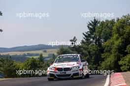 01.08.2015. Nürburgring, Germany - BMW M235i Racing - 74 July 2015 - VLN ADAC Barbarossapreis, Round 5, Nordschleife - This image is copyright free for editorial use © BMW AG