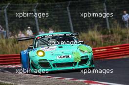 Martin Ragginger, Alexandre Imperatori, Falken Motorsports, Porsche 911 GT3 R 22.08.2015 - VLN RCM DMV Grenzlandrennen, Round 6, Nurburgring, Germany.