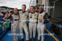 Adam Christodoulou, Hubert Haupt, Yelmer Buurman, Abdulaziz al Faisal, Black Falcon, Mercedes-Benz SLS AMG GT3 05.09.2015 - VLN Opel 6 Stunden ADAC Ruhr-Pokal-Rennen, Round 7, Nurburgring, Germany.