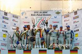 Podium 05.09.2015 - VLN Opel 6 Stunden ADAC Ruhr-Pokal-Rennen, Round 7, Nurburgring, Germany.