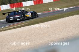 Jan Seyffarth, Thomas Jäger, Yelmer Buurman, Mercedes AMG Test Team, Mercedes AMG GT3 03.10.2015 - VLN ADAC Reinoldus-Langstreckenrennen, Round 8, Nurburgring, Germany.
