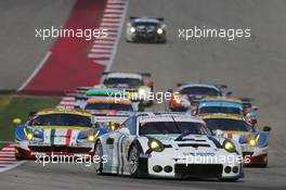Patrick Pilet (FRA) / Frederic Makowiecki (FRA) #92 Porsche Team Manthey Porsche 911 RSR. 19.09.2015. FIA World Endurance Championship, Rd 5, 6 Hours of Circuit of the Americas, Austin, Texas, USA.