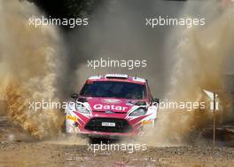 Abdulaziz Al-Kuwari (QAT) Marshall Clarke (GBR) Ford Fiesta RRC 09-13.09.2015 FIA World Rally Championship 2015, Rd 10, Rally Australia, Coffs Harbour, Australia