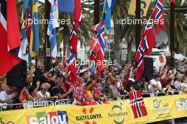 atmosphere 22-25.10.2015. World Rally Championship, Rd 12,  Rally de Espana, Catalunya-Costa Daurada, Salou, Spain.