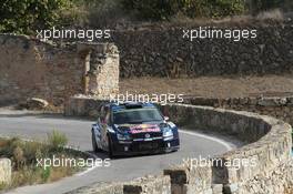 Jari-Matti Latvala,  Miikka Anttila (Volkswagen Polo WRC #2, Volkswagen Motorsport) 22-25.10.2015. World Rally Championship, Rd 12,  Rally de Espana, Catalunya-Costa Daurada, Salou, Spain.