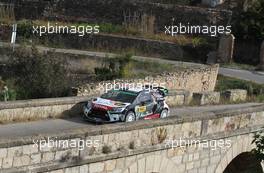 Mads Ostberg, Jonas Andersson (Citroen DS3 WRC, #4 Citroen Total Abu Dhabi WRT) 22-25.10.2015. World Rally Championship, Rd 12,  Rally de Espana, Catalunya-Costa Daurada, Salou, Spain.