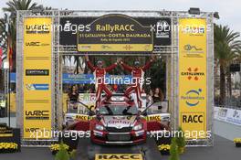 Nasser Al Attiyah, Mathie Baumel (Skoda Fabia R5) WRC 2 Champion 2015 22-25.10.2015. World Rally Championship, Rd 12,  Rally de Espana, Catalunya-Costa Daurada, Salou, Spain.
