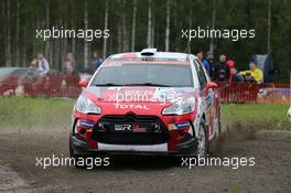 02.08.2015 - Q. GILBERT - R. JAMOUL, CitroÃƒÂ«n DS3 R3T 30.07-02.08.2015 FIA World Rally Championship 2015, Rd 8, Rally Finland, Jyvaskyla, Finland