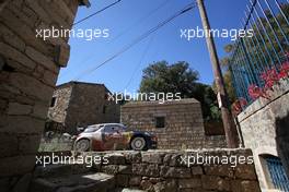 04.10.2015 - Stephane Lefebvre (FRA) Stephane Prevot (BEL) Citroen DS3 WRC, Citroen Total Abu Dhabi WRT 10.01-10.04.2015 FIA World Rally Championship 2015, Rd 11, Rally Corsica, Ajaccio, France