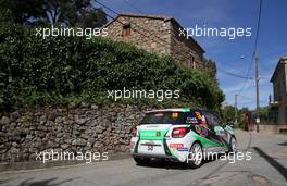04.10.2015 - Terry FOLB (FRA) - Franck  LE FLOCH (FRA) CITROEN DS3 R3T 10.01-10.04.2015 FIA World Rally Championship 2015, Rd 11, Rally Corsica, Ajaccio, France