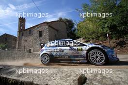04.10.2015 - Stephane Sarrazin (FRA) Jacques Julien Renucci (FRA), Ford Fiesta WRC 10.01-10.04.2015 FIA World Rally Championship 2015, Rd 11, Rally Corsica, Ajaccio, France