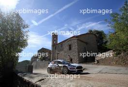 04.10.2015 - Bryan BOUFFIER (FRA) - Thibault DE LA HAYE (FRA), Ford Fiesta RS WRC, M-Sport WRT 10.01-10.04.2015 FIA World Rally Championship 2015, Rd 11, Rally Corsica, Ajaccio, France