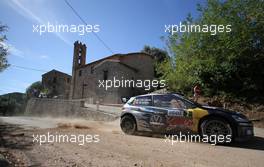 04.10.2015 - Jari-Matti Latvala, Miikka Anttila (Volkswagen Polo WRC #2, Volkswagen Motorsport) 10.01-10.04.2015 FIA World Rally Championship 2015, Rd 11, Rally Corsica, Ajaccio, France