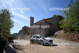 04.10.2015 - Elfyn Evans (GBR) Daniel Barritt (GBR) Ford Fiesta RS WRC 10.01-10.04.2015 FIA World Rally Championship 2015, Rd 11, Rally Corsica, Ajaccio, France