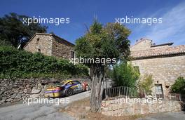 04.10.2015 - FranÃƒÂ§ois Delecour- Sabrina De Castelli, PORSCHE 911GT3 10.01-10.04.2015 FIA World Rally Championship 2015, Rd 11, Rally Corsica, Ajaccio, France