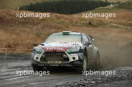 Mads Ostberg, Jonas Andersson (Citroen DS3 WRC, #4 Citroen Total Abu Dhabi WRT) 12-15.11.2015. World Rally Championship, Rd 13, Wales Rally GB, Deeside, Flintshire, Wales.