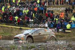 Robert Kubica,  Maciej Szczepaniak (Ford Fiesta RS WRC, #10 RK M-Sport World Rally Team) 12-15.11.2015. World Rally Championship, Rd 13, Wales Rally GB, Deeside, Flintshire, Wales.