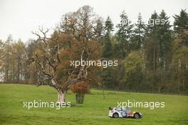 Sebastien Ogier, Julien Ingrassia (Volkswagen Polo WRC #1, Volkswagen Motorsport) 12-15.11.2015. World Rally Championship, Rd 13, Wales Rally GB, Deeside, Flintshire, Wales.