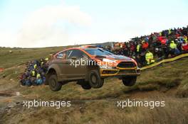 Martin Prokop, Michal Ernst (Ford Fiesta RS WRC, #21 Jipocar Czech National Team) 12-15.11.2015. World Rally Championship, Rd 13, Wales Rally GB, Deeside, Flintshire, Wales.