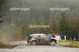 Kris Meeke, Paul Nagle (Citroen DS3 WRC, #3 Citroen Total Abu Dhabi WRT) 12-15.11.2015. World Rally Championship, Rd 13, Wales Rally GB, Deeside, Flintshire, Wales.