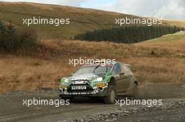 Yurii Protasov , Pavlo Cheperin (Ford Fiesta R5) 12-15.11.2015. World Rally Championship, Rd 13, Wales Rally GB, Deeside, Flintshire, Wales.