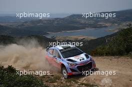 Hayden Paddon, John Kennard (Hyundai i20 WRC, #20 Hyundai Motorsport N) 10-14.06.2015 FIA World Rally Championship 2015, Rd 6, Rally Italia, Sardegna, Italy